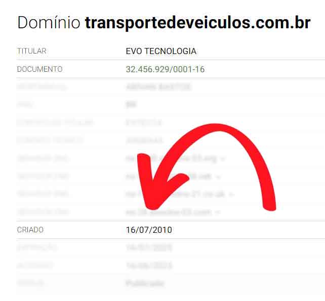 Dominio Transporte de Veículos